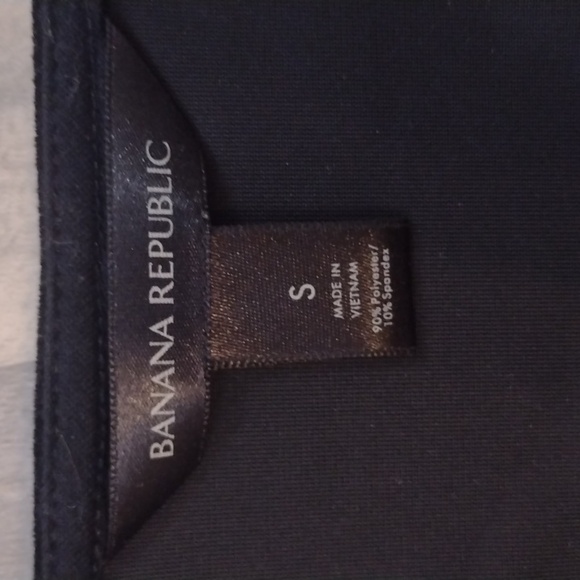 Banana Republic black velvet thong bodysuit size small - Picture 3 of 8